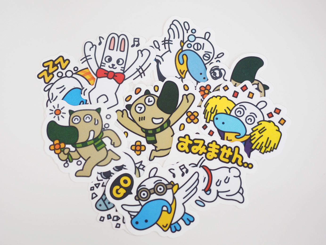 キャラクターステッカー